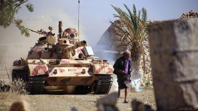 Armament şi tancuri fabricate în Franţa, folosite în războiul din Yemen