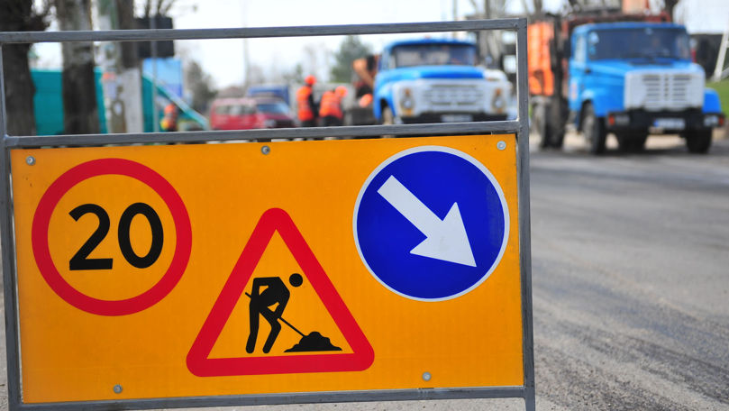 Circulația pe una dintre străzile Capitalei, suspendată timp de cinci zile.