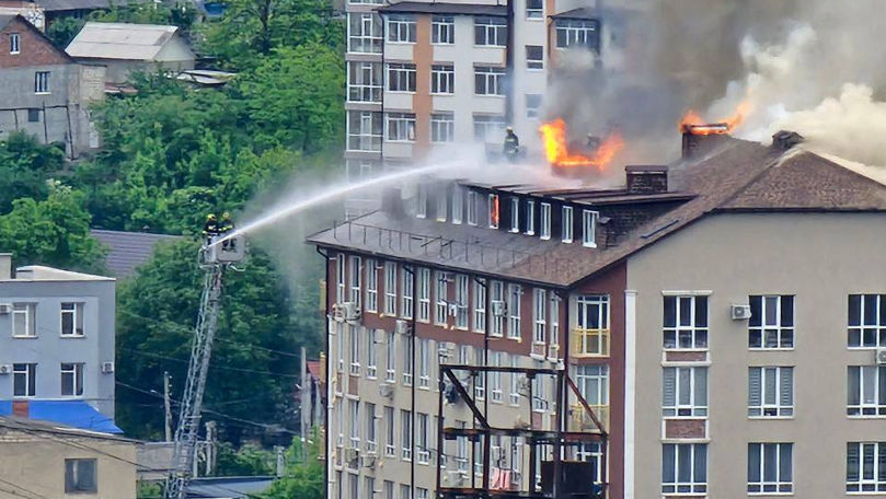 Blocul incendiat din Durlești are mai multe apartamente decât în proiect