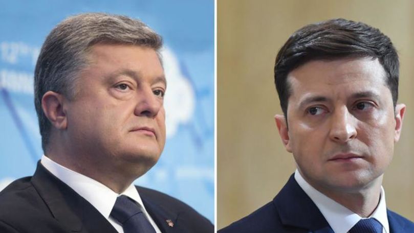 Declarațiile lui Vladimir Zelenski și Petro Poroșenko după ce au votat