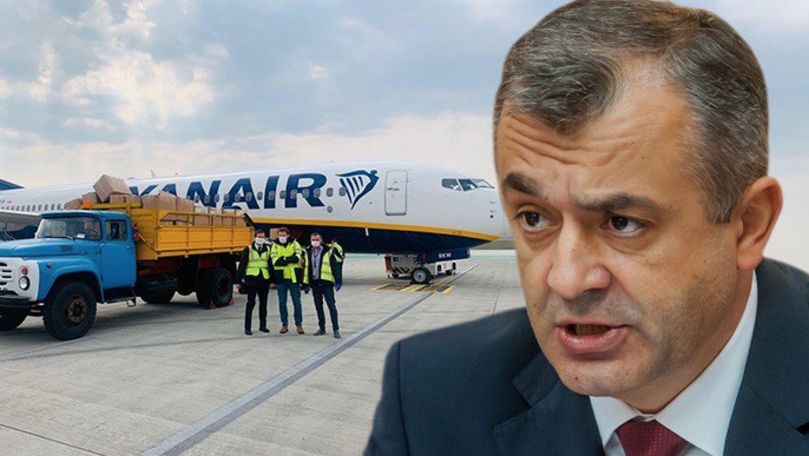 Avion misterios la Chișinău. Chicu: Operațiune de care avem sute zilnic