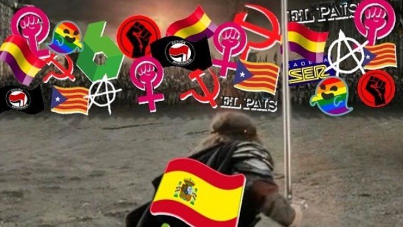 Un actor din Lord of the Rings atacă pe Twitter un partid din Spania