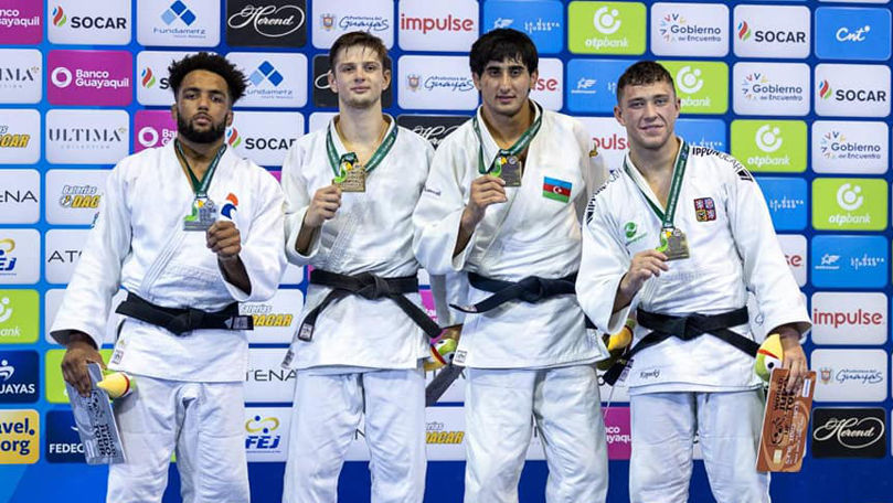 Judocanul Mihail Latîșev a devenit campion mondial de tineret