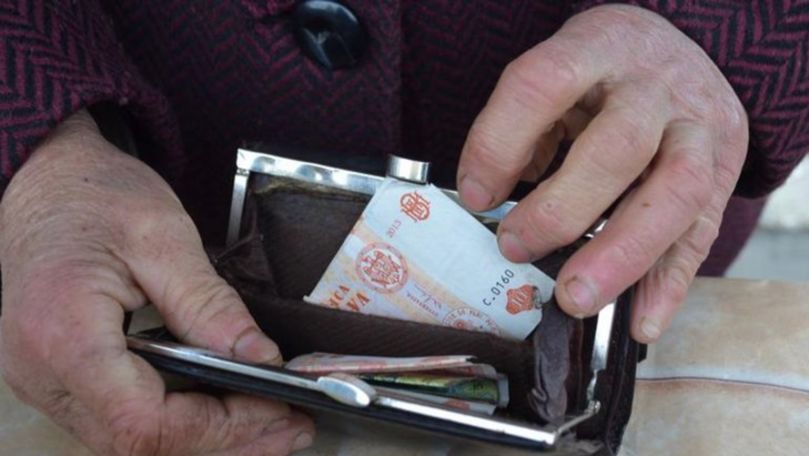 Pensia minimă a vârstnicilor din Moldova nu acoperă minimul de existență
