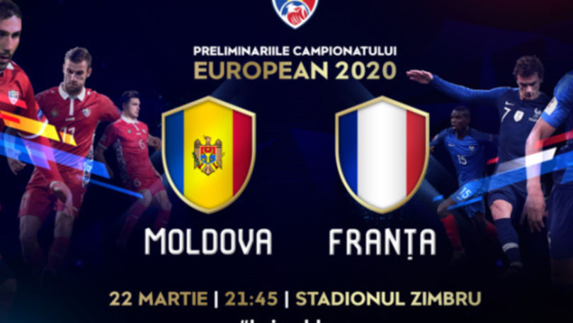 Bilet la meciul Moldova-Franța, vândut cu 10.000 de lei