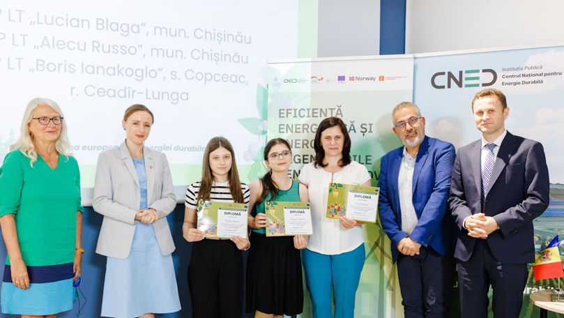 Peste 400 de elevi, premiați pentru promovarea eficienței energetice