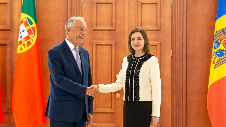 Maia Sandu: Moldova și Portugalia sunt tot mai apropiate