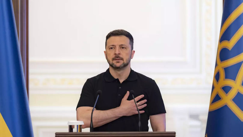 Zelenski, întrebat dacă și-ar trimite fiul pe front. Cum a răspuns