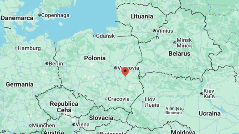 Un obiect misterios a explodat într-un lan de porumb în Polonia