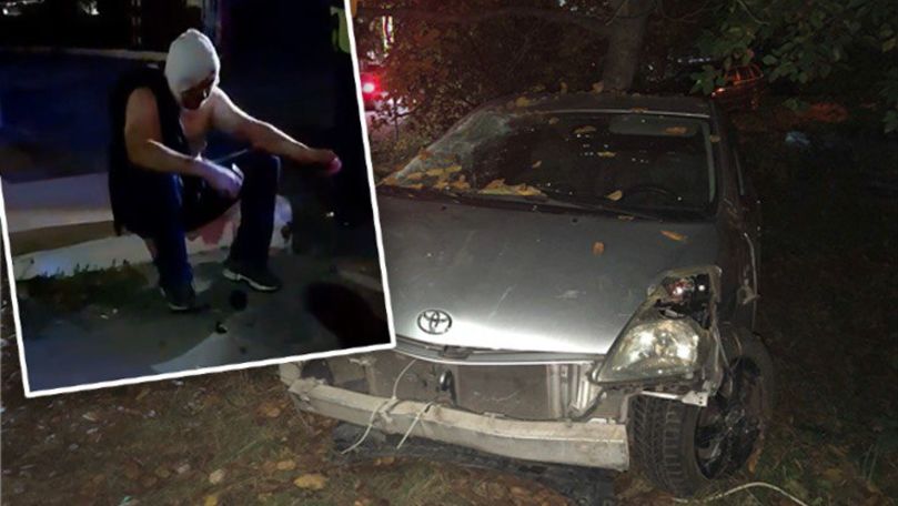 Accident provocat de un șofer beat în Chișinău: 2 mașini, avariate