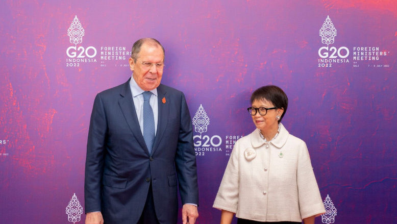 Indonezia a cerut încetarea războiului în fața lui Serghei Lavrov