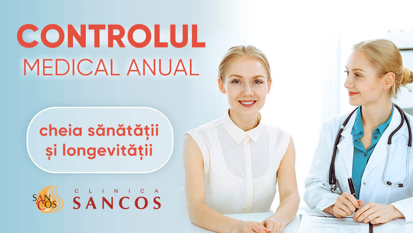 Sancos: Controlul medical anual – cheia sănătății și longevității Ⓟ