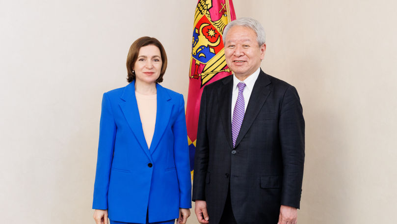 Japonia e alături de Moldova: Maia Sandu a discutat cu președintele JICA