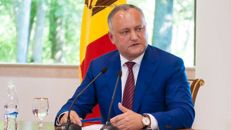 Igor Dodon și-a anunțat principalele realizări în funcția de președinte