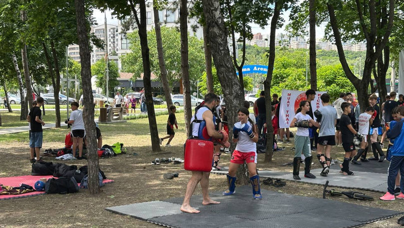 Festivalul Chișinăul Sportiv a reunit sute de amatori și copii