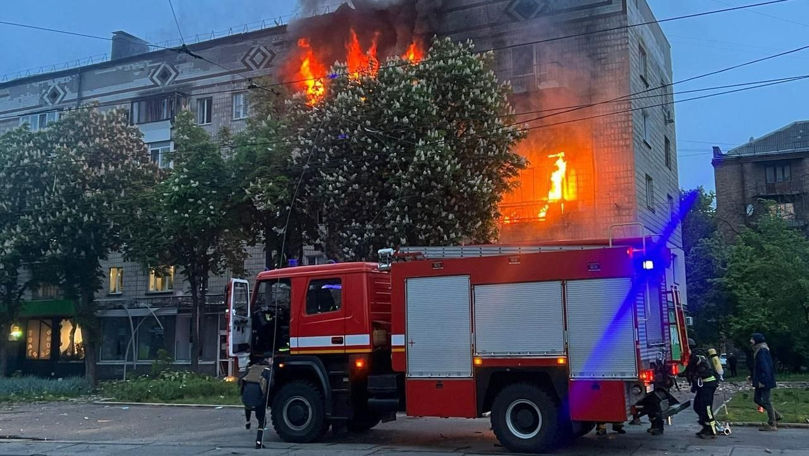 Atac cu rachete și drone asupra Kievului: Sunt doi morți și opt răniți