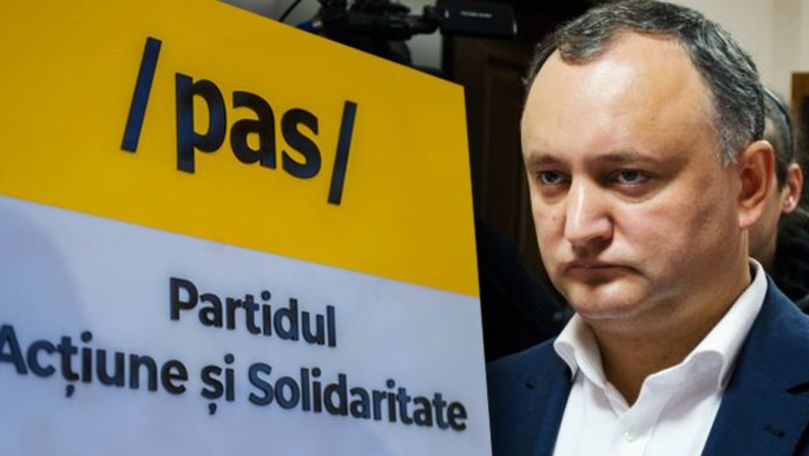 PAS anunță cele 13 păcate ale ex-ministrului Economiei Igor Dodon