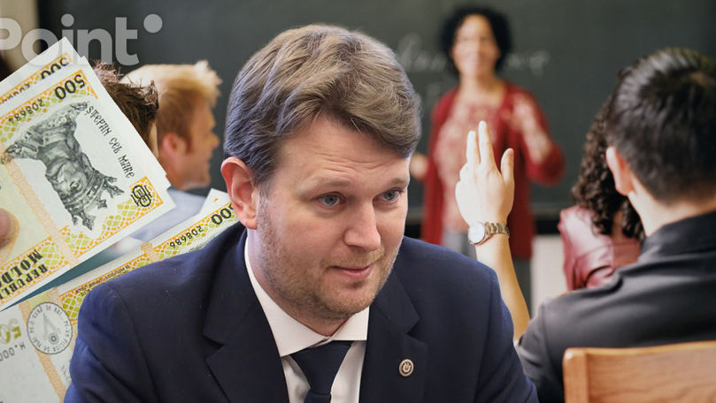 Гаврилицэ о повышении зарплат в сфере образования: Мы не можем повышать их за счет долгов.