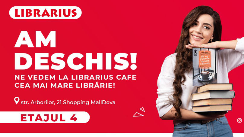 Librarius a deschis cea mai mare librărie cafenea din țară Ⓟ