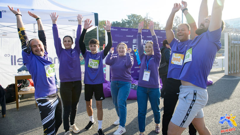 Chisinau Big Hearts Marathon: Cel mai bun team-building pentru echipa ta
