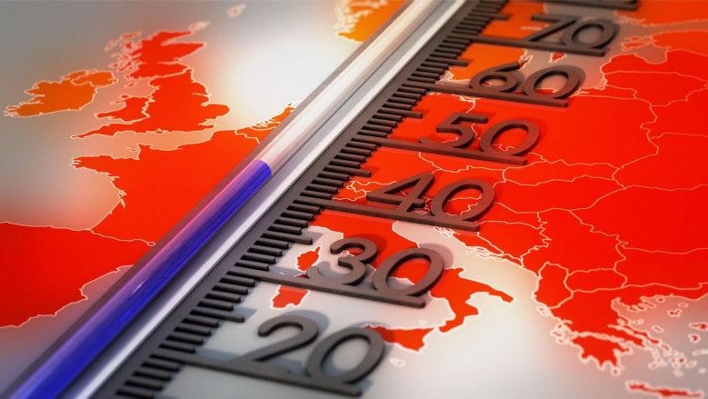 AEM: Sudul Europei este cel mai expus la riscuri climatice