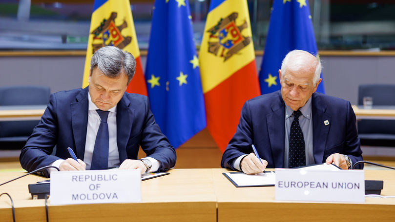 Moldova, prima țară care semnează un Parteneriat pentru Securitate cu UE