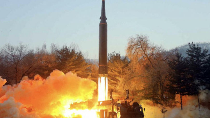 Coreea de Nord a lansat un proiectil, bănuit a fi o rachetă balistică