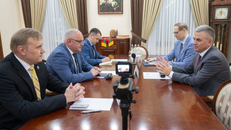 Liderul de la Tiraspol s-a întâlnit cu ambasadorul Ucrainei în Moldova