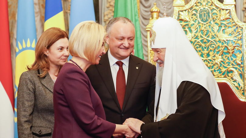 Глава автономии пожелала Его Святейшеству здоровья и успехов в его деятельности во благо всего православного мира. 