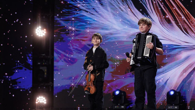 Lucian și Daniel Advahov au impresionat-o pe Andra la Românii au Talent