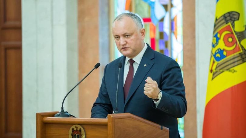 Dodon, despre imaginile video: Partidă de șah cu un adversar periculos