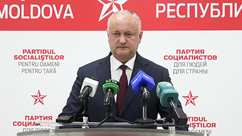 Додон отказался от мандата депутата: Я не прикрываюсь иммунитетом.