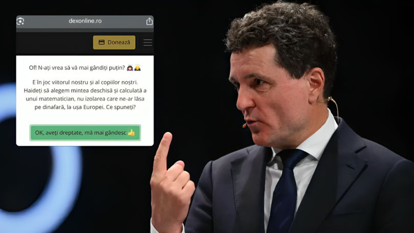 Cum votezi cu Nicușor Dan, dacă intri pe dexonline: Altă opțiune nu e
