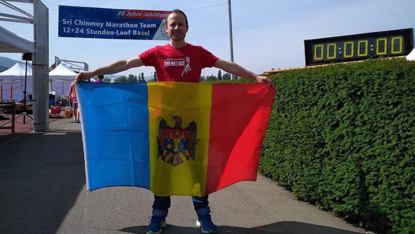 Un moldovean stabilit în Elveția a alergat 5.000 km în 366 de zile