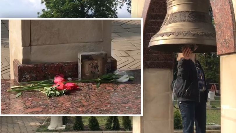 У колокола Кишиневского мемориала "Вечность" был похищен "язык".