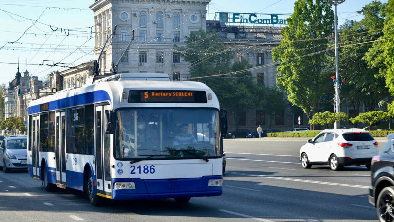 Ziua Europei în PMAN: Circulația troleibuzelor, redirecționată