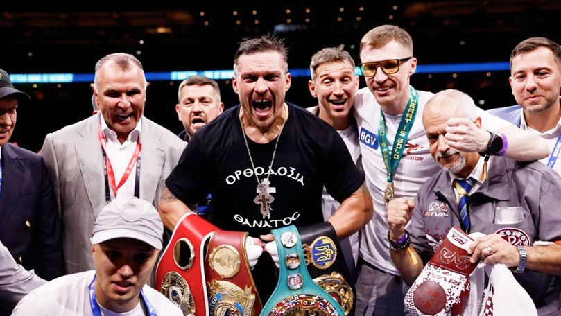 Oleksandr Usyk: Campion mondial la box pentru a doua oară