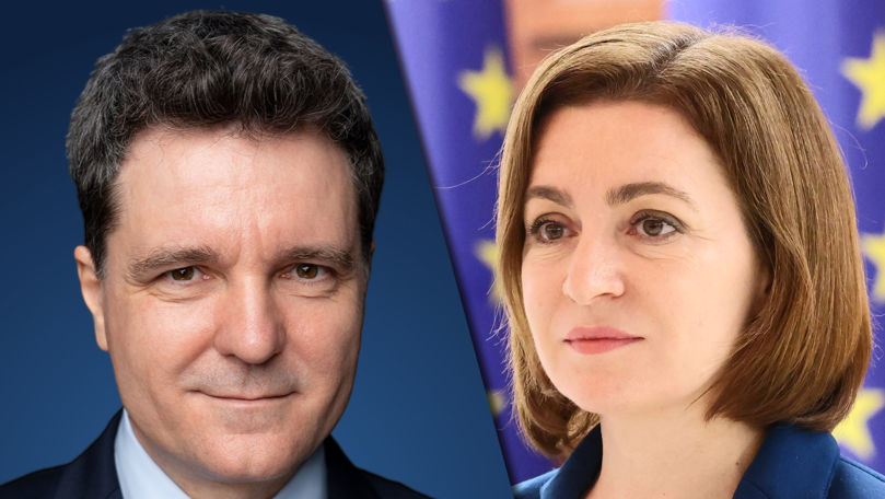 Maia Sandu îl va găzdui la Chișinău pe Nicușor Dan