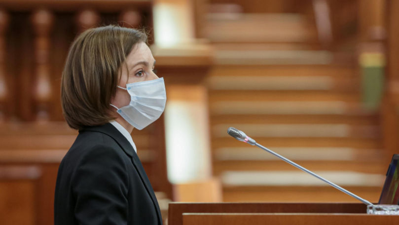 Sandu în Parlament: Doar prin educație ajungem unde ne dorim ca țară