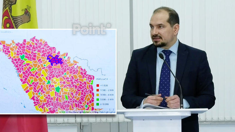 Reforma administrativă: În loc de 32 de raioane vor rămâne 10. Taraclia va deveni municipiu.