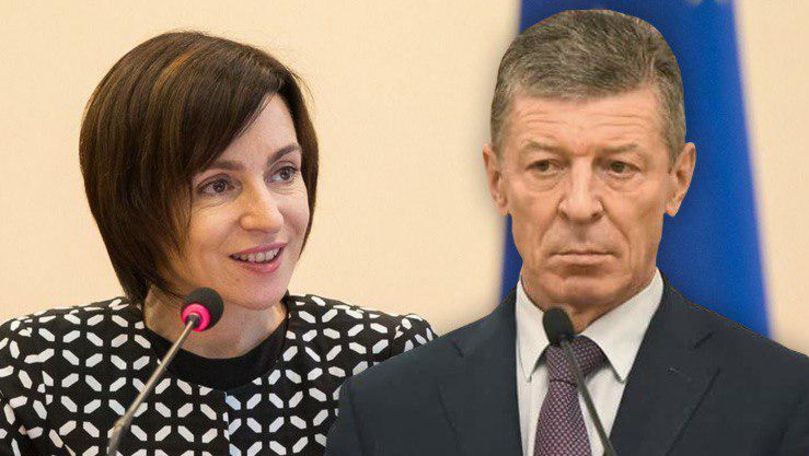 Maia Sandu a avut o întrevedere cu vicepremierul rus Dmitri Kozak