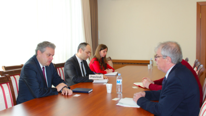 Serebrian, discuții cu șeful Misiunii de țară a Comitetului Crucii Roșii