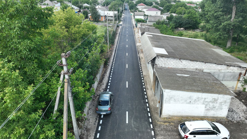 Drochia se modernizează: O stradă din oraș a fost reparată capital
