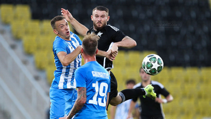 Prima divizie moldovenească de fotbal: Sheriff a repurtat a 4-a victorie