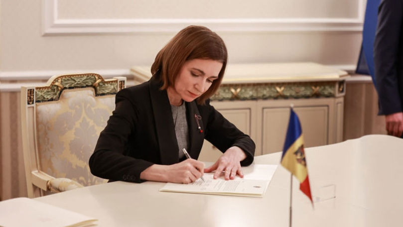 Maia Sandu a numit trei judecători la Curtea de Apel Centru