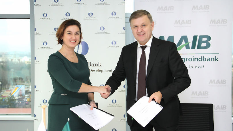 MAIB a semnat un acord cu BERD pentru susținerea IMM-urilor (P)