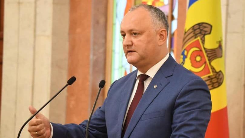 Dodon: Moldova va primi gaz pe itinerariul tradițional