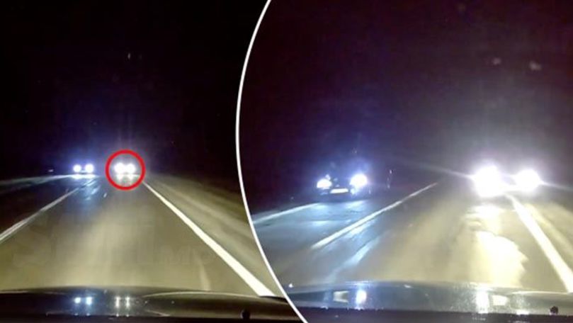 Șofer, filmat cum evită un accident în ultimul moment la Budești