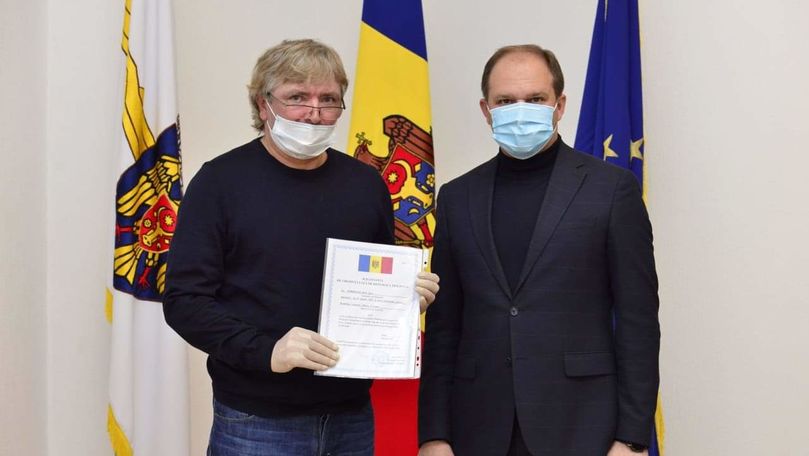 Campionul Igor Dobrovolski a devenit cetățean al R. Moldova