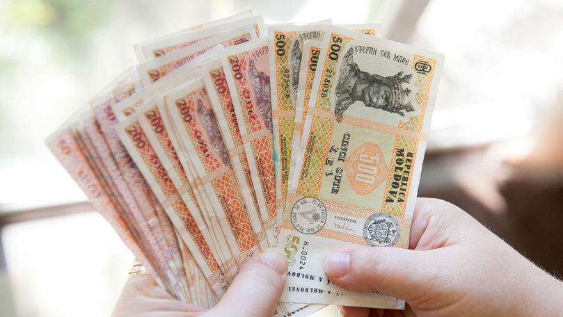Încasările pe sistemul bancar al Moldovei au crescut cu 7,4%